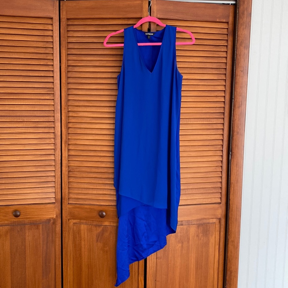 Express Size Small Blue Dress